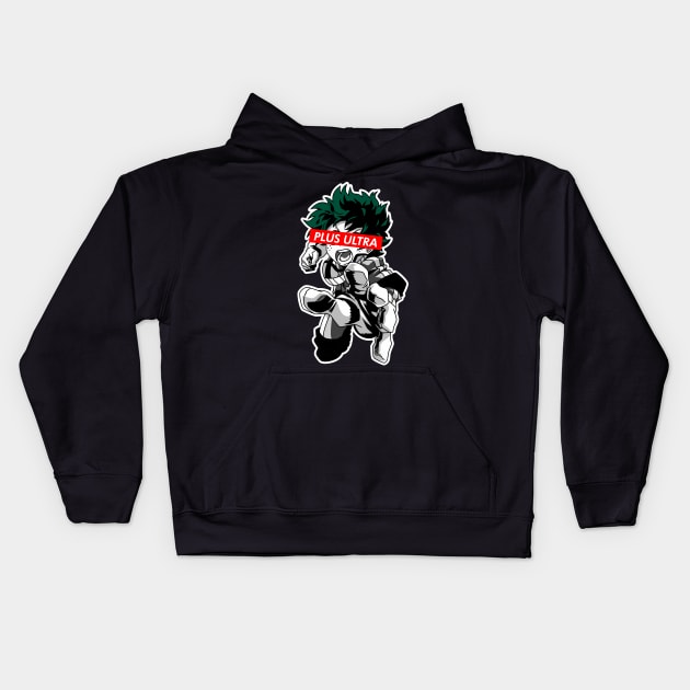 Plus Ultra Kids Hoodie by BlackRavenOath